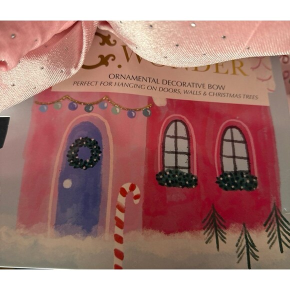 Large Decorative Pink Bow - Picture 6 of 6